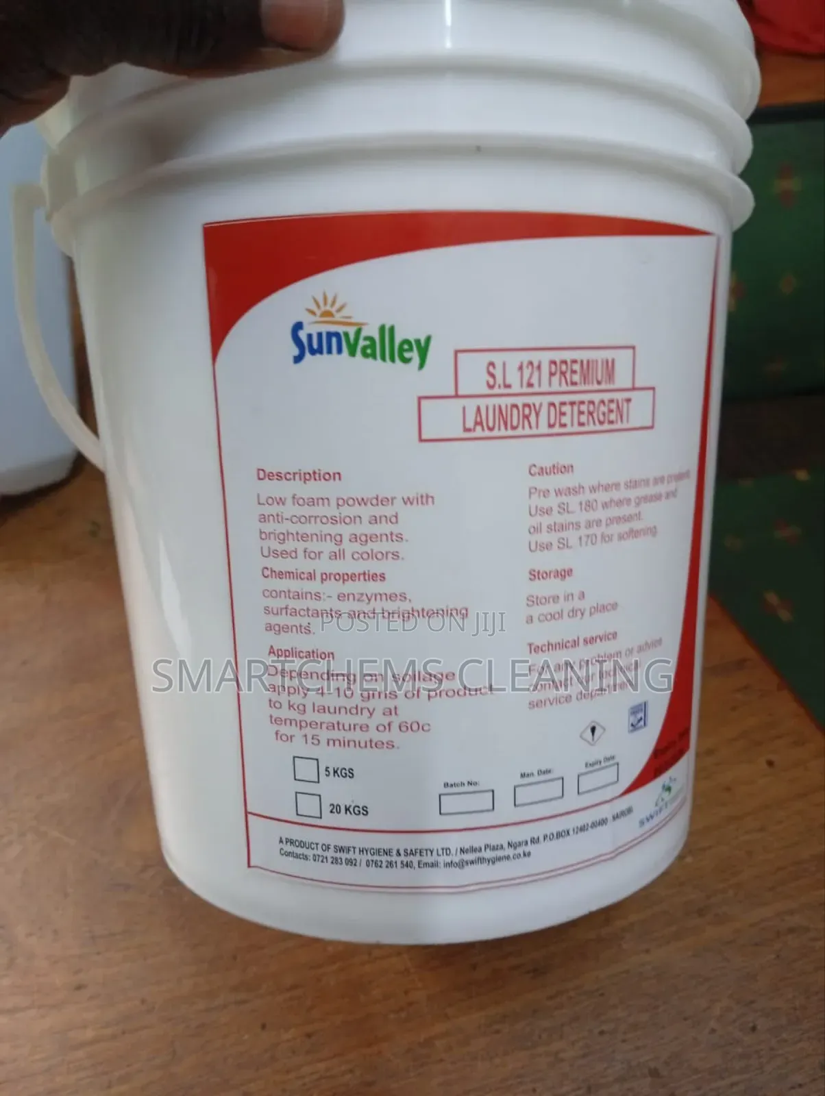 Stains Remover on Laundry Detergent