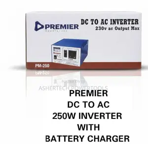 Premier 250w Dc to Ac Inverter With a Built-in Battery Charger