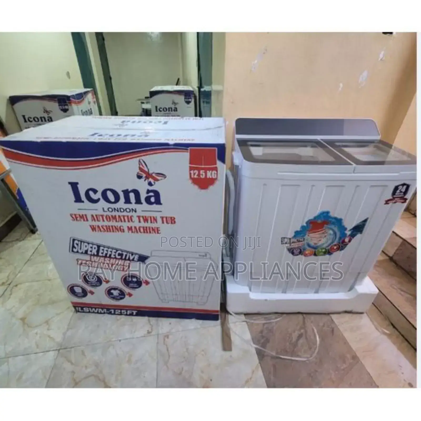 Icona Twin Tub 13kgs Washing Machine