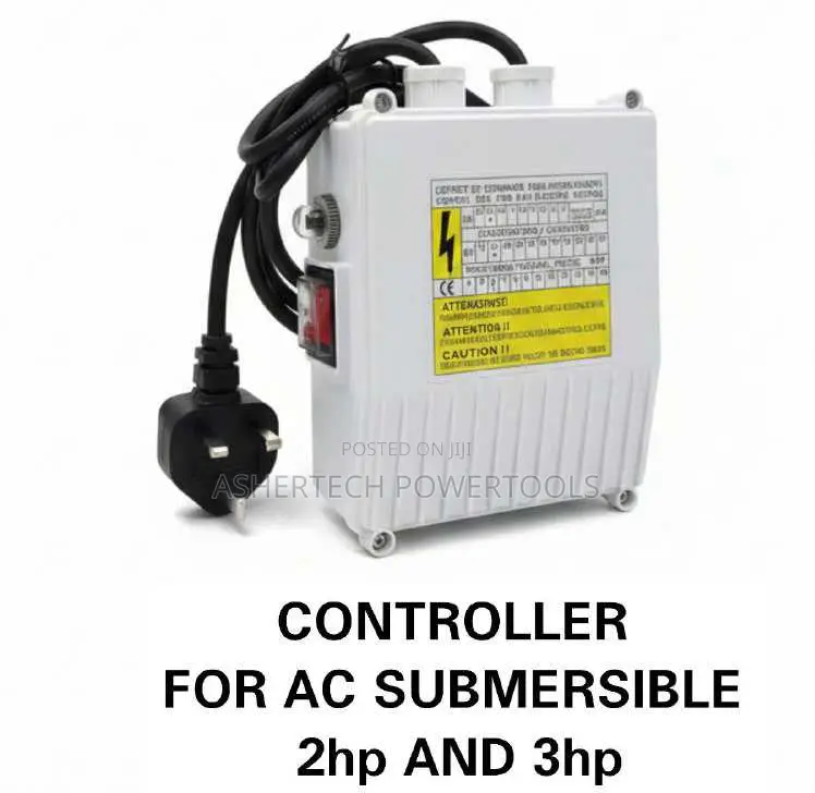 Control Box for an Ac Submersible Well Pump, for 2hp and 3hp Pumps.