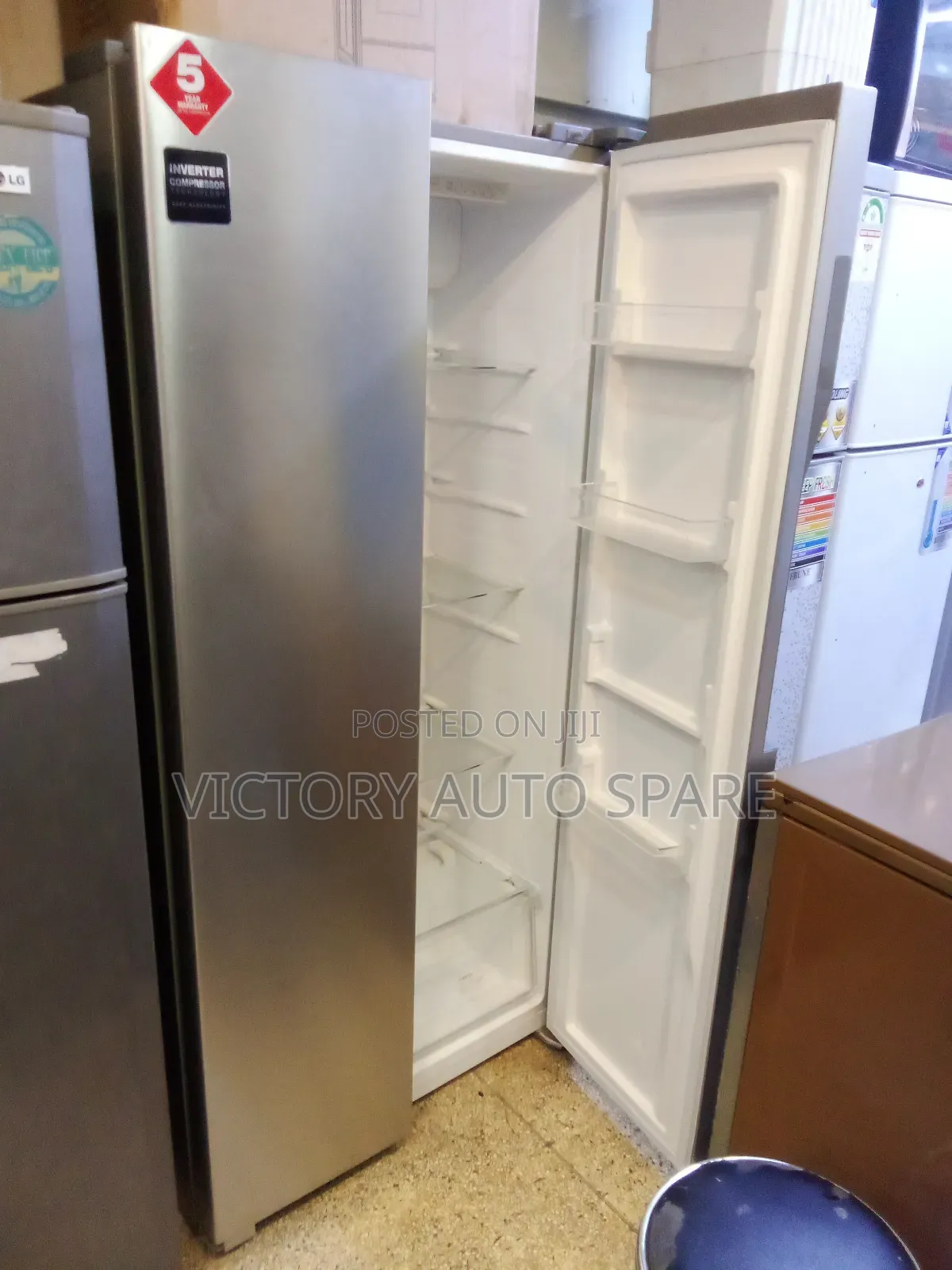 Ramtons Side by Side Refrigerator