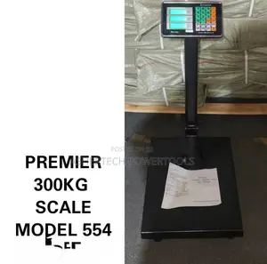 Premier 300kg Model 554 Heavy-Duty Digital Platform Weighing Scale.