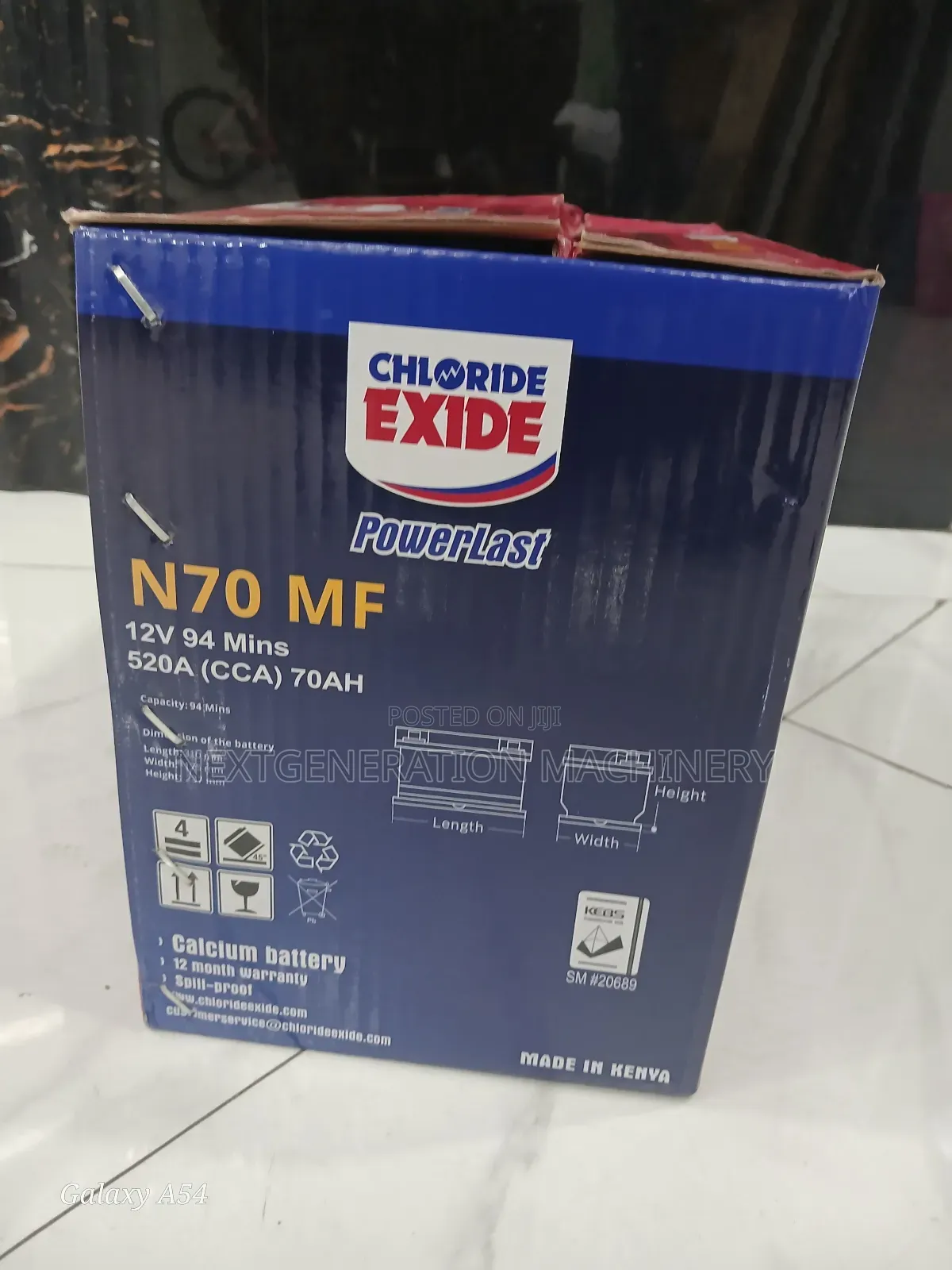 12v Chloride Battery