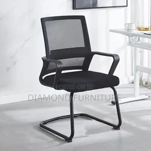 Modern Mesh Visitors Chair | Office Reception Conference Chair
