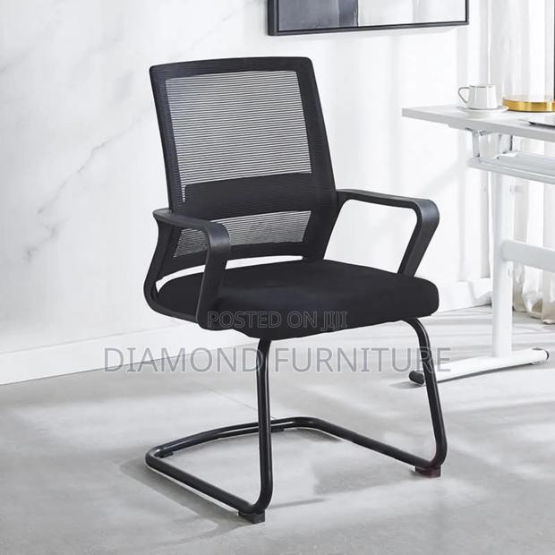 Modern Mesh Visitors Chair | Office Reception Conference Chair
