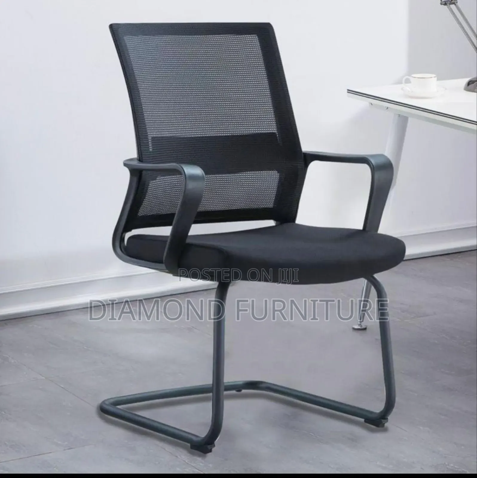 Modern Mesh Visitors Chair | Office Reception Conference Chair