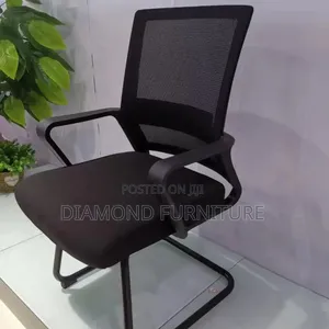 Modern Mesh Visitors Chair | Office Reception Conference Chair