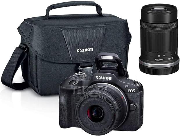 Canon Eos R100 Mirrorless With Rf-s 18-45mm+55-210mm Zoom