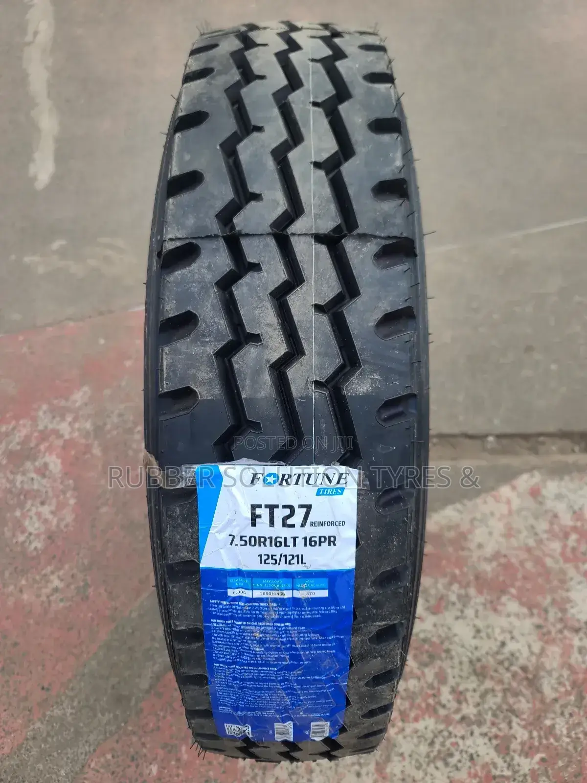 7.50r16 Fortune Tires 16pr