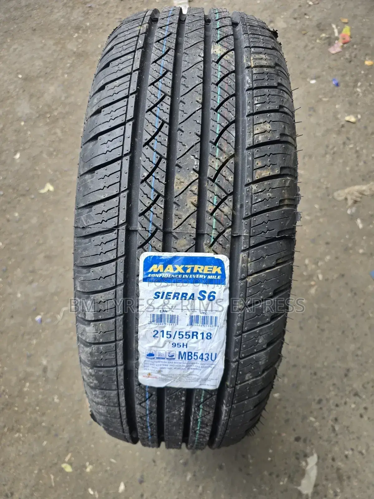 215 /55 R18 Maxtrek Tyres(Sierra S 6)Highway