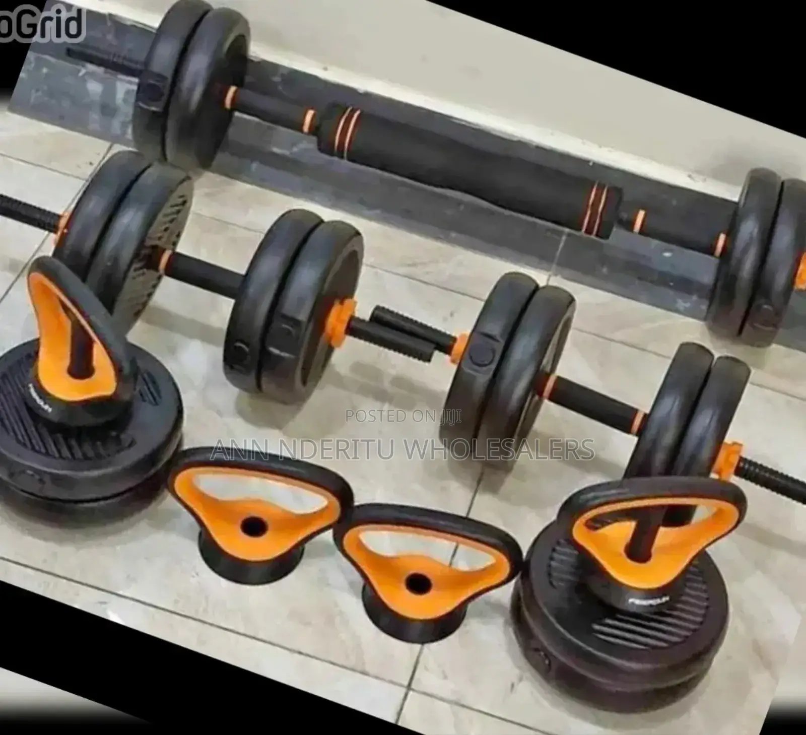 6 in 1 Dmsl50r 50 KGS Set of Dumbbells