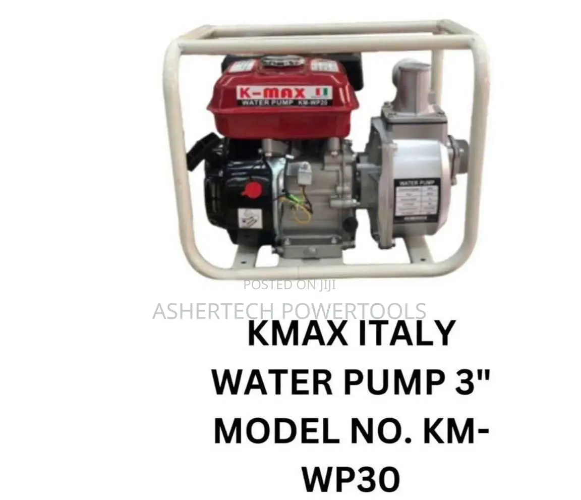 Kmax Italy Km-Wp30 3-Inch Petrol Water Pump.