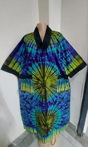Trendy Tie And Dye Ankara Maxi Dress - thumbnail 2