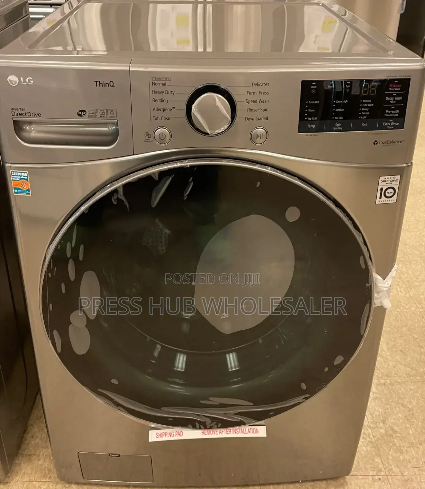 Front-Load Washing Machine With Inverter Direct Drive Technology 