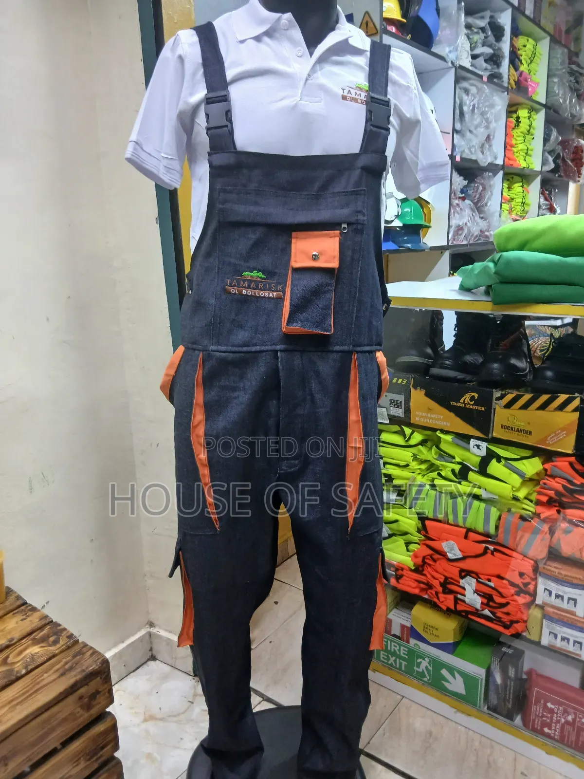 Custom Fit Denim Dungaree