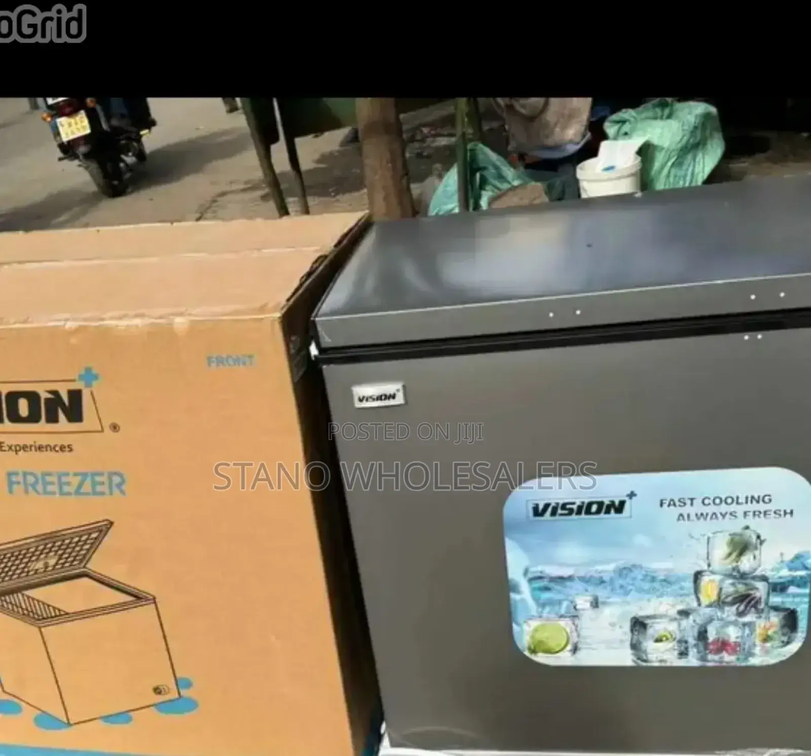 Vsnb300d 300l Vision Freezer