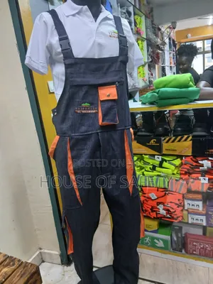 Press Button Denim Dungaree