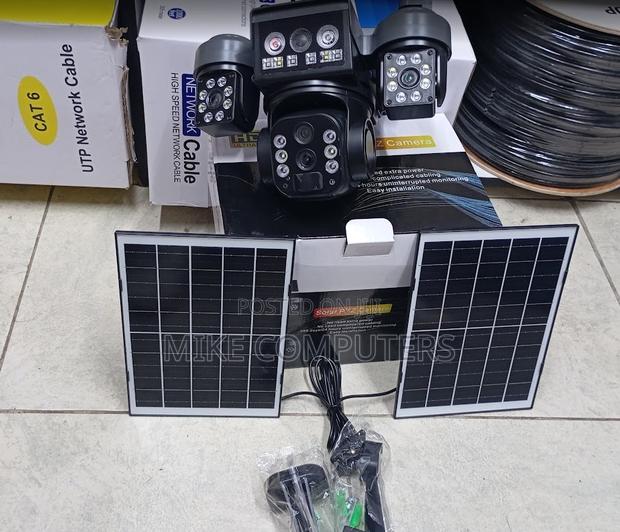 380 Triple Lens Indoor Camera – 355° 4g Security View - main view