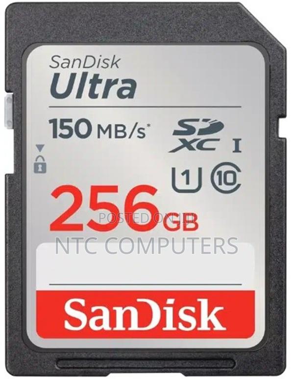 Sandisk 256gb Ultra SDXC Sd 150mb/S Sd Card