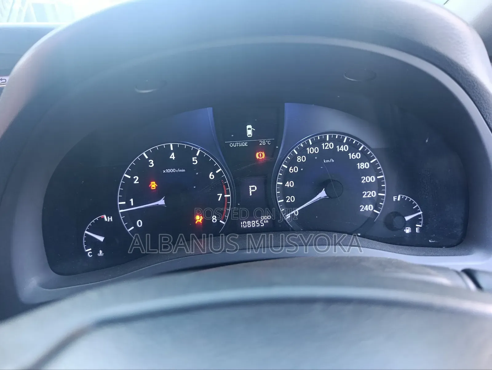 Toyota Harrier 2012 Silver