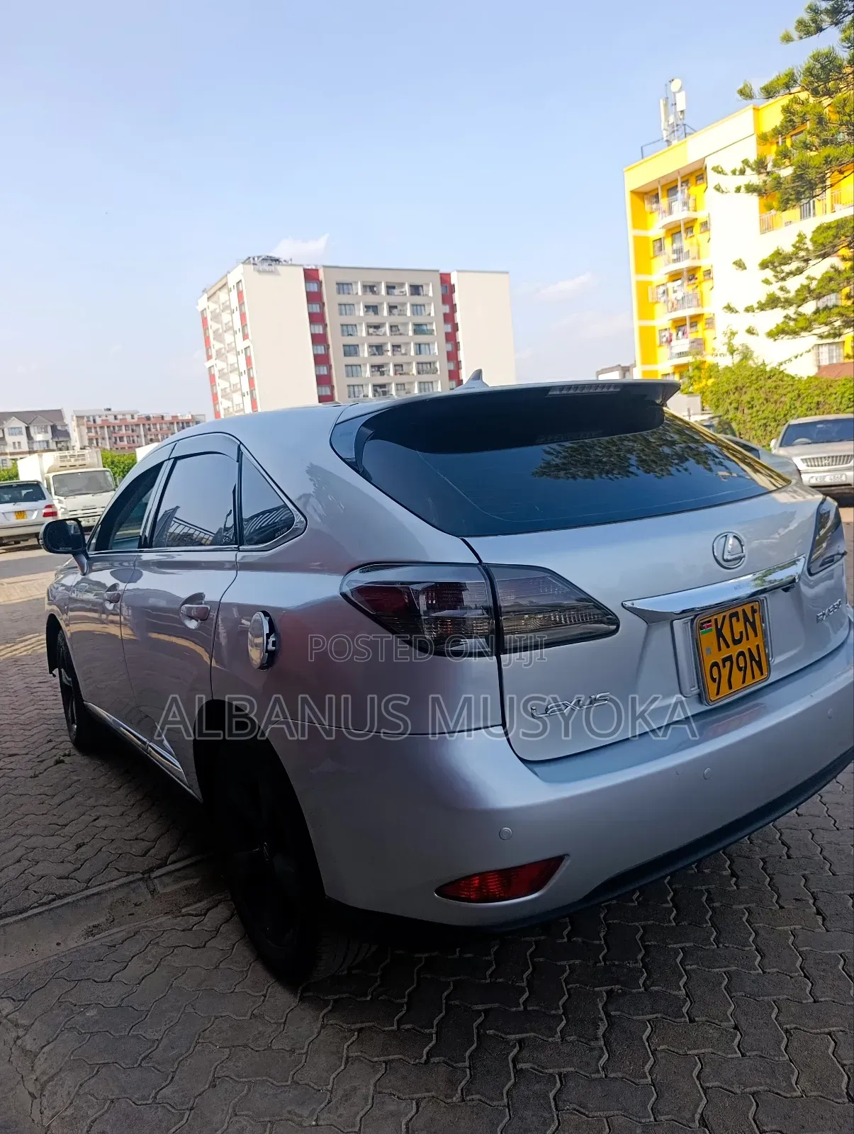 Toyota Harrier 2012 Silver