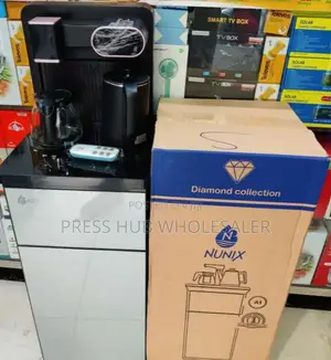 Black Nunix A1c Bottom Load Hot and Cold Water Dispenser 