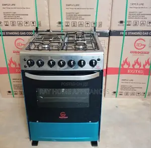 60*65 Eurochef Free Standing 3 Gas+1 Electric Cooker With Electricoven