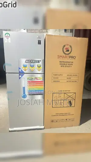 Smartpro SFR-275-Dt-I Double-Door Refrigerator 225 Litres