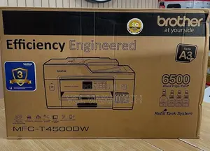 Brother MFC-T4500dw A3 Inkjet Multi-Function Printer