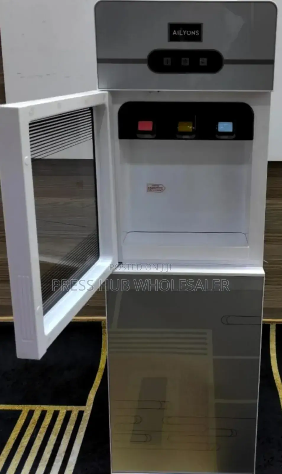 Ailyons Hot, Normal, and Cold Water Dispenser, Likely Model Afk-112.