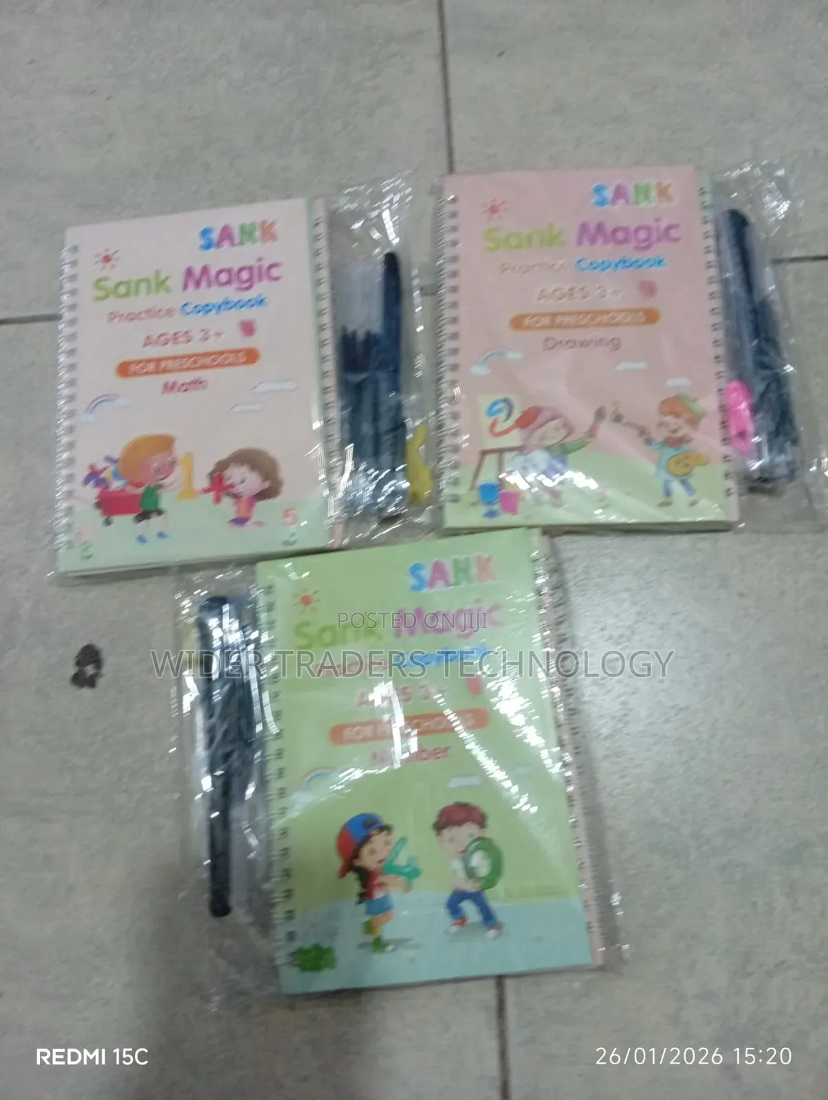 Sank Magic Practice Book Set - Reusable Calligraphy Writing Books