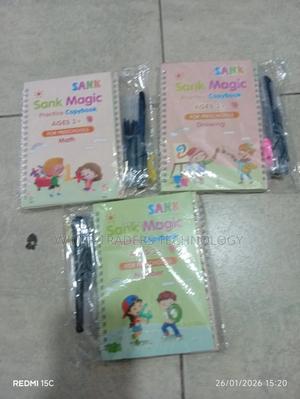 Sank Magic Practice Book Set - Reusable Calligraphy Writing Books - thumbnail 2