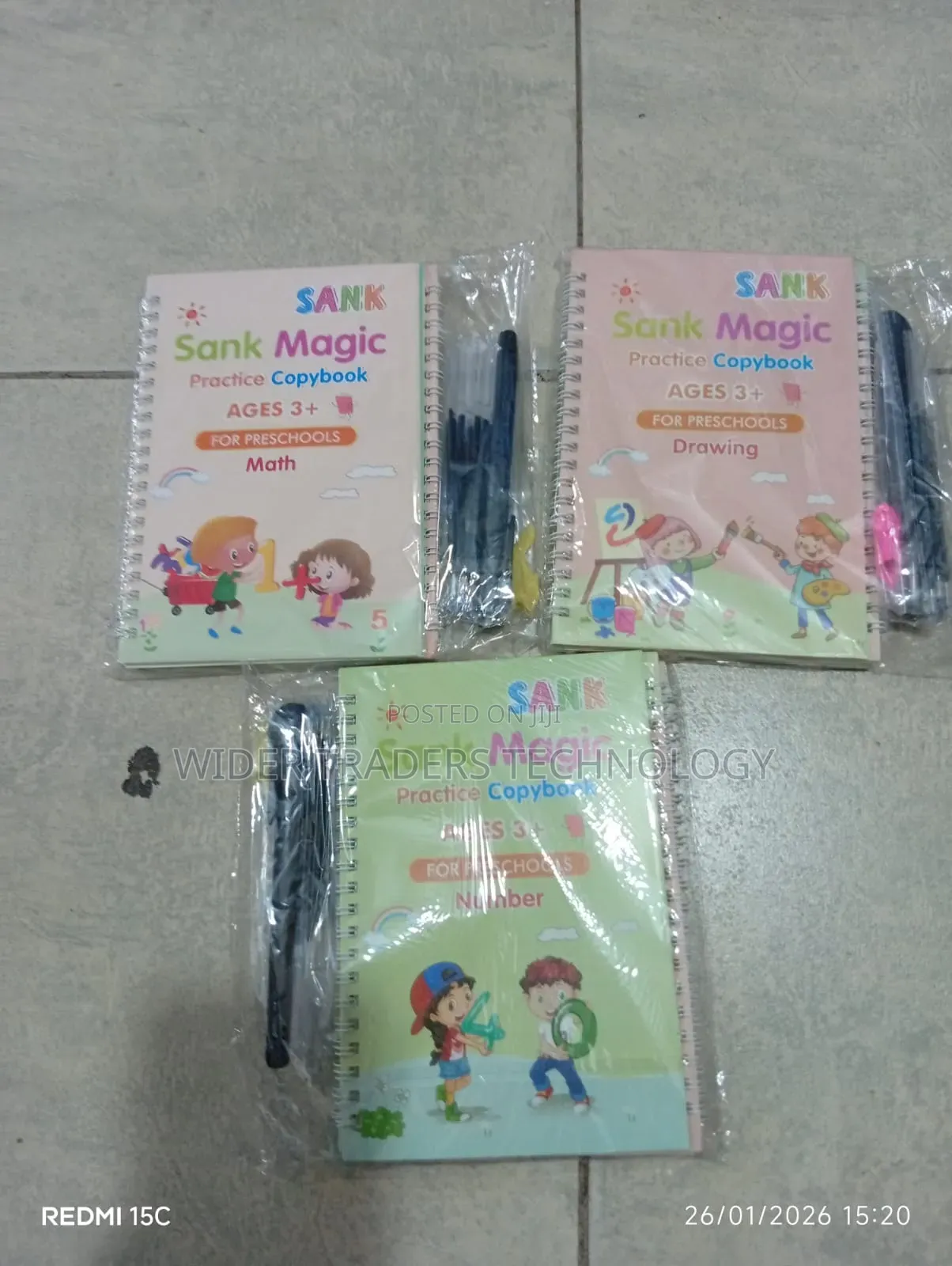 Sank Magic Practice Book Set - Reusable Calligraphy Writing Books
