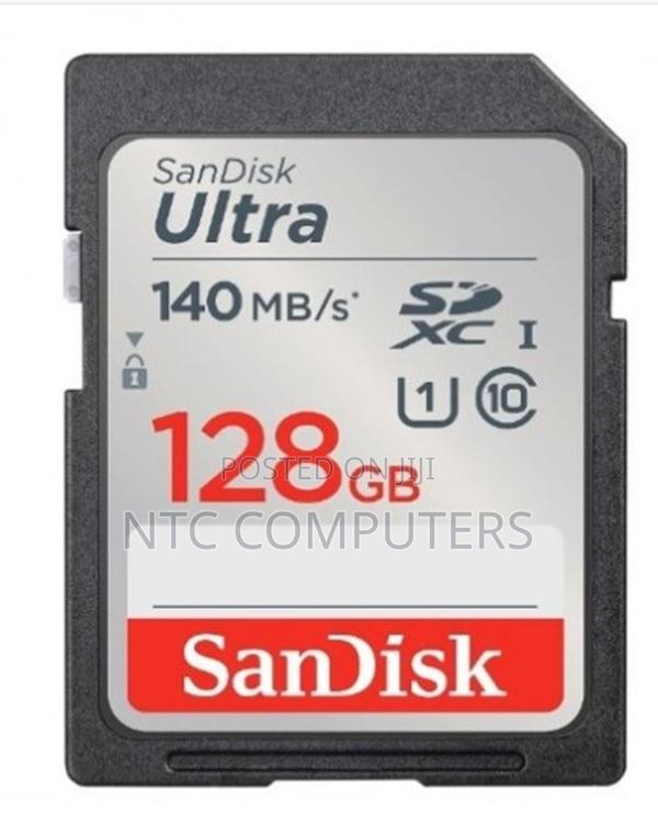 Sandisk 128gb Ultra (140mb/S) Uhs-I SDXC Memory Card - main view