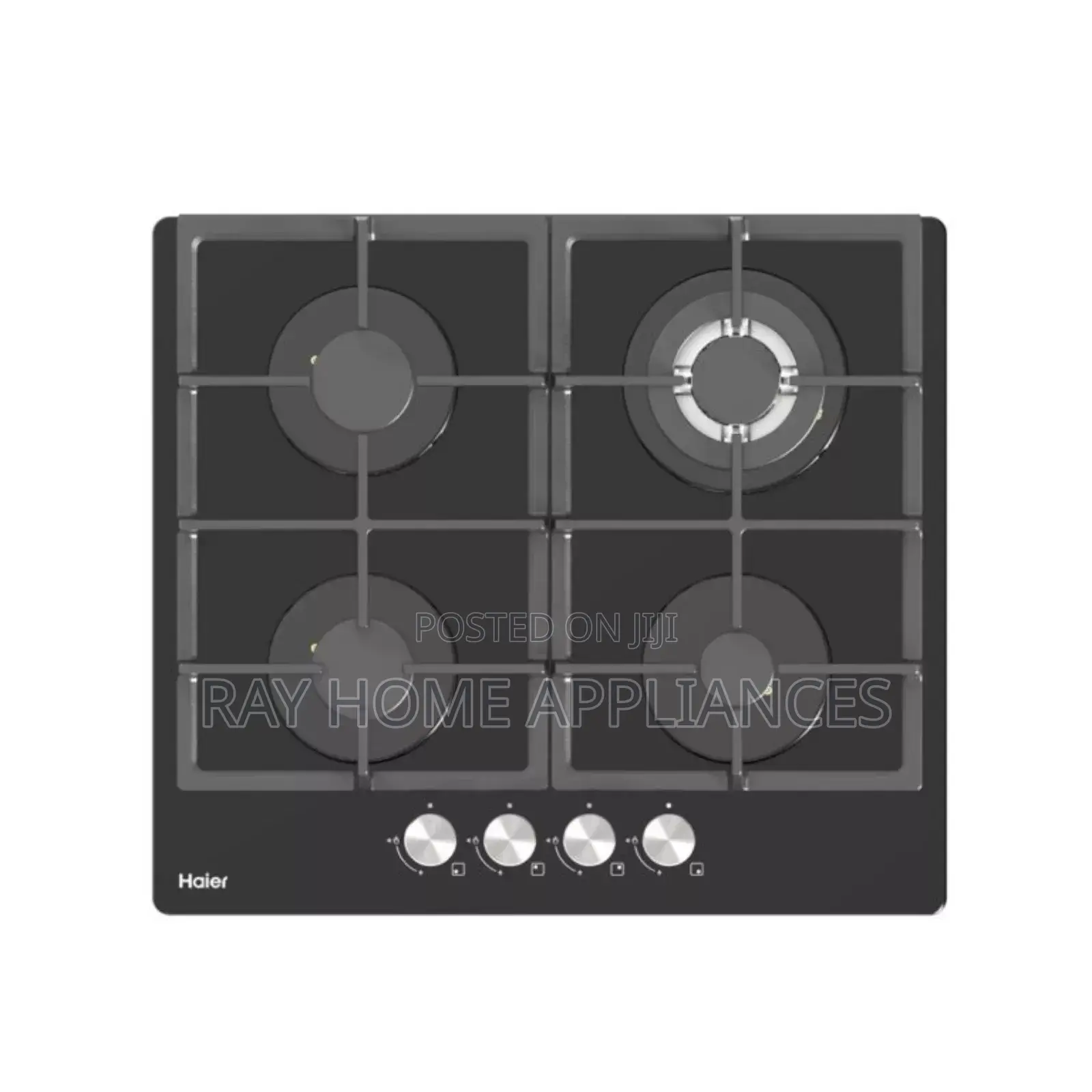 4haierbuilt-in Cooker Hob-S460fbt Premiumblack Tempered Glassgas Hob