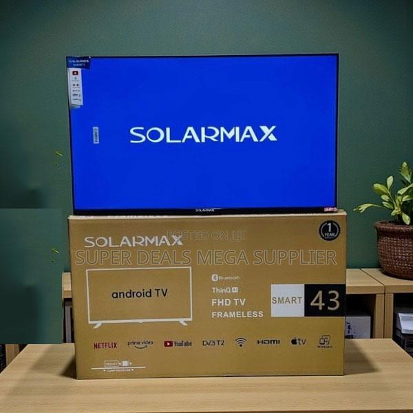 Solarmax 43 Inch Qled Smart Android Frameless Tv High Definition