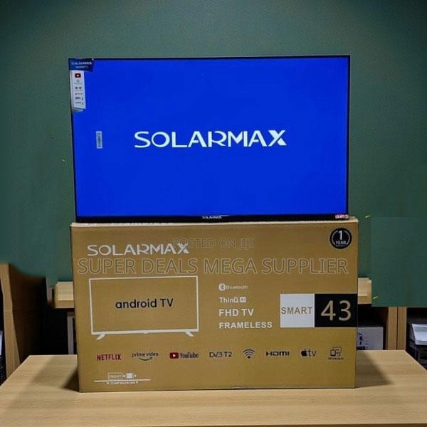 Solarmax 43 Inch Qled Smart Android Tv Bluetooth Wifi Support - thumbnail 2
