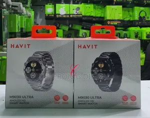 Havit M9030 Ultra *Metallic Amoled* Wireless Charging Smart Watch