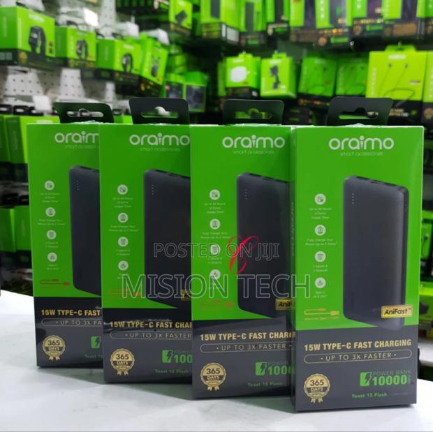 Oraimo Toast 15 Flash Power Bank. * 