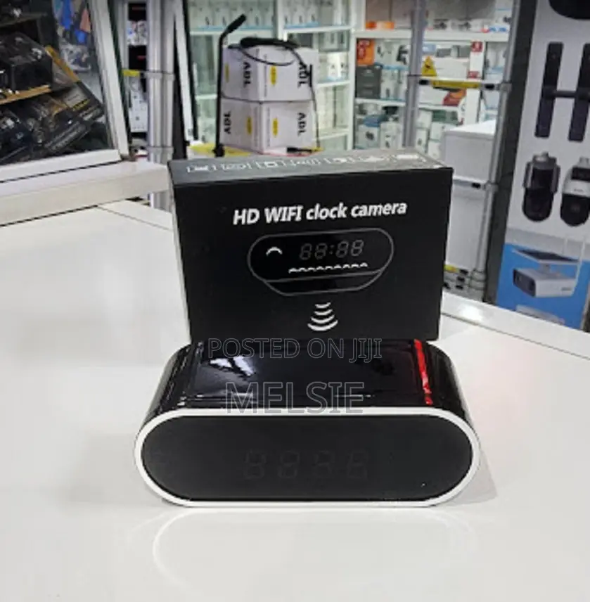 Table Clock Camera Alarm Setting Mini Camera Night Vision . . . .