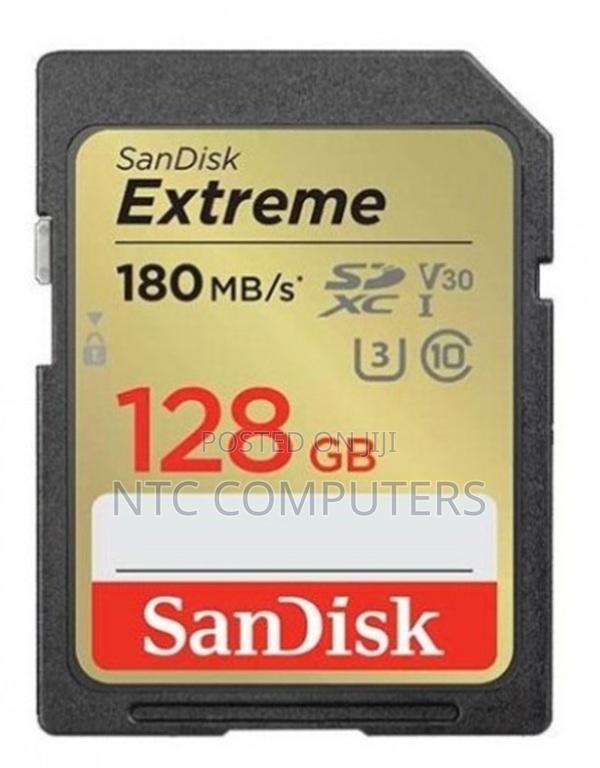 Sandisk 128gb Extreme Uhs-I SDXC Memory Card