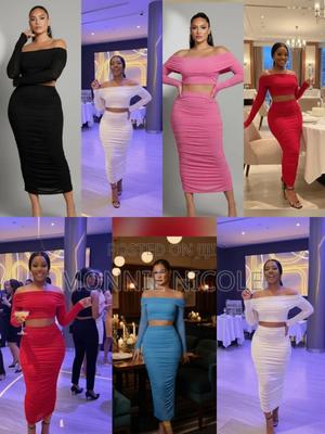 Stylish Mesh Two Piece Set - thumbnail 2