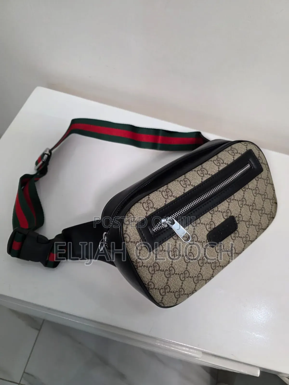 Gucci Ophidia Gg Supreme Waits/Cross Bag