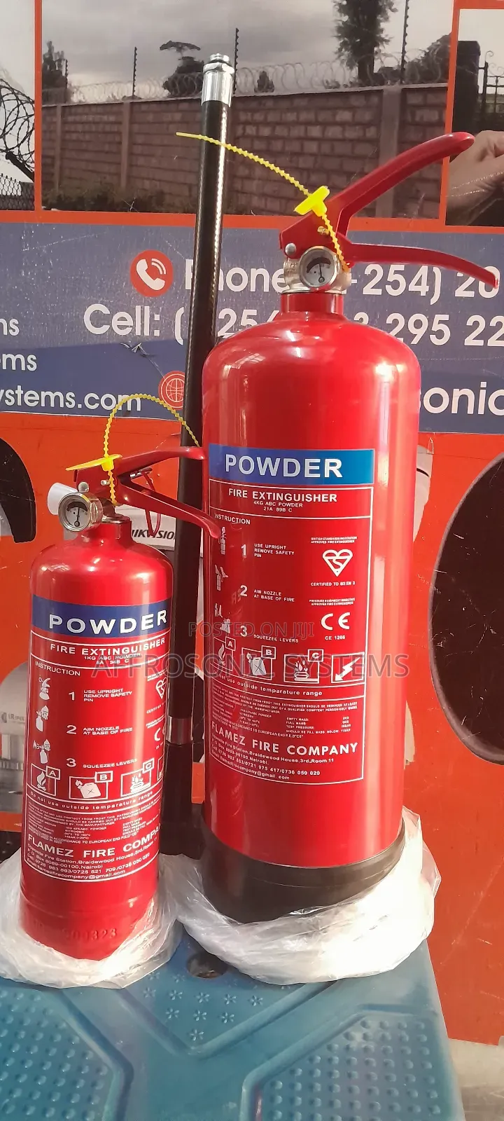 Abc Dry Chemical Powder Fire Extinguisher