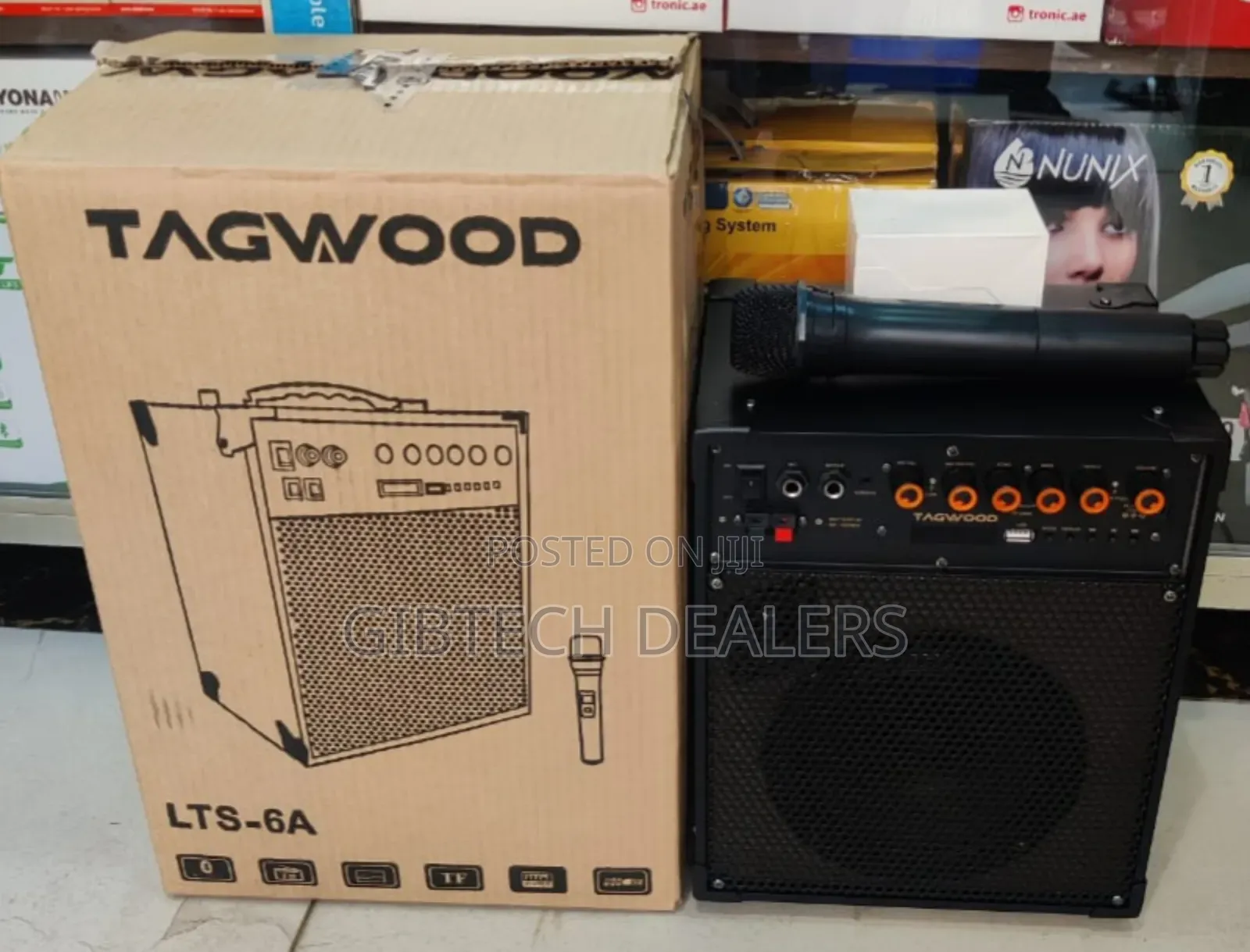 Tagwood 6" Rechargeable Portable Speaker 6a