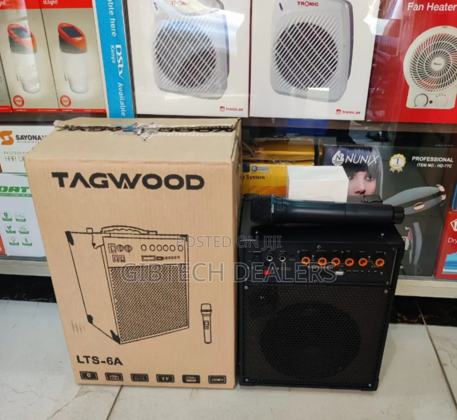 Tagwood 6" Portable Speaker 6a