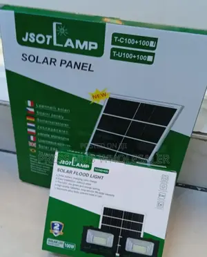 Jsot 200w Dual-Head Solar Floodligh 