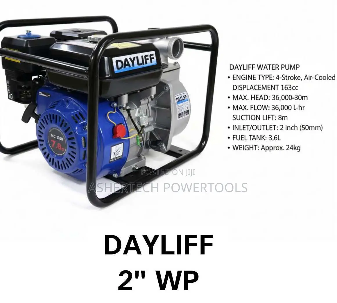 Dayliff 2" Wp Petrol Water Pump