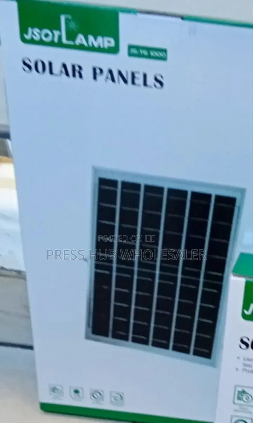 Solar Led Floodlight System" 