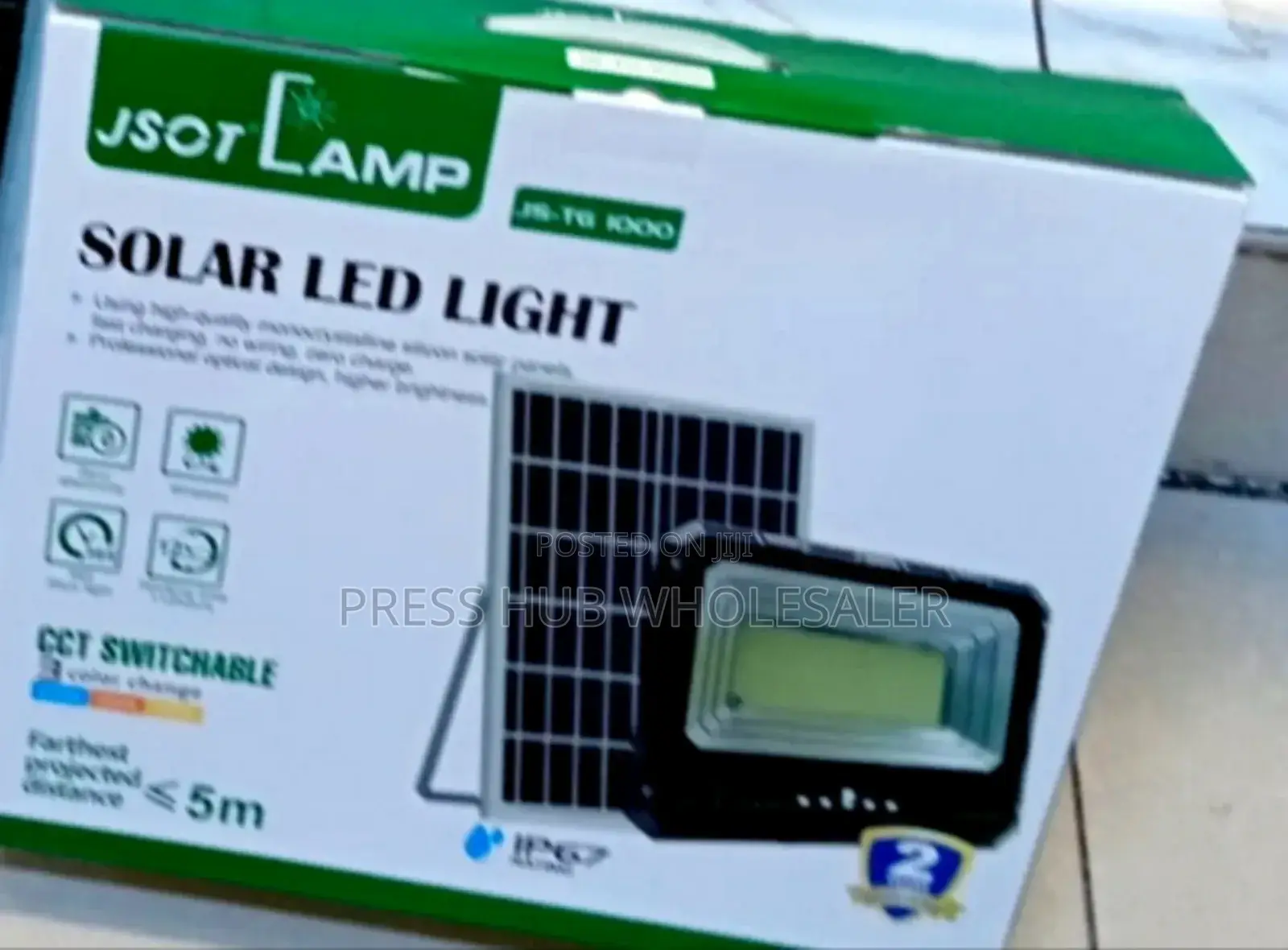 Solar Led Floodlight System" 